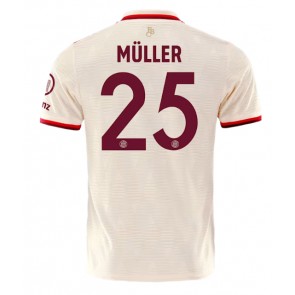 Bayern Munich Thomas Muller #25 Alternativní Dres 2024-25 Krátký Rukáv